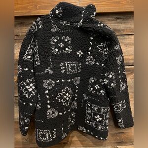 Wrangler Retro collection fleece/sherpa 1/4 zip